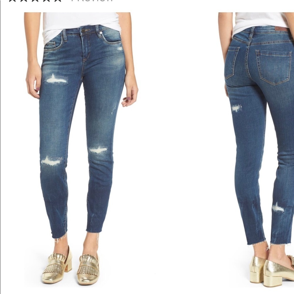 Blank NYC High Dive Mid rise Skinny Jean, Size 27